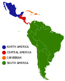 Latin America Common subregions in Latin America