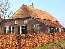 Rieten_dak_old_farmhouse Dutch farm house