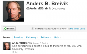AndersBBreivikTwitterAccount23Jul2011 Anders Behring Breivik