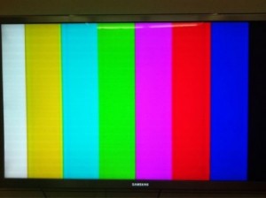 Libyan State TV goes off air. Picture by Sultan Al Qassemi 