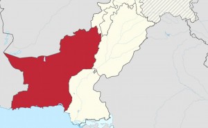 Location of Balochistan in Pakistan. Source: Wikipedia Commons.