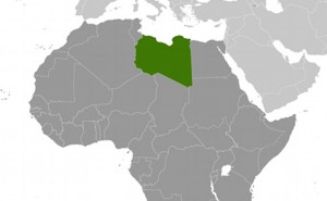 Location of Libya. Source: CIA World Factbook.