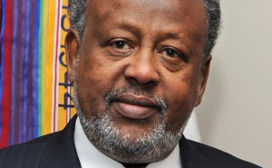Djibouti's Ismaïl Omar Guelleh. Photo by Robert D. Ward, US Government, Wikipedia Commons.