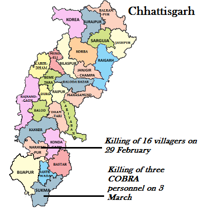 Chhattisgarh-Map
