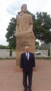 Peter Tase in Nakhchivan.