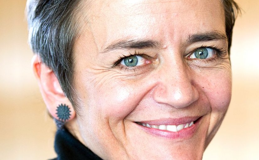 Denmark's Margrethe Vestager. Photo by Johannes Jansson, Wikimedia Commons.