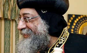 Coptic Pope Tawadros II. Photo by Dragan TATIC, Wikipedia Commons.