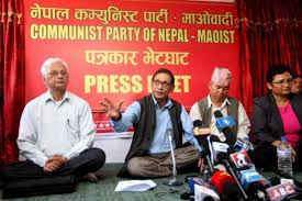 (Press conference by the CPN-Maoist, undated)