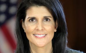 United States' Nikki Haley. Photo Credit: Office of the President-elect, Wikipedia Commons.