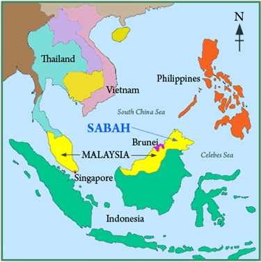 Sabah is emerging as a transit point for IS cadres to crisscross between Indonesia, Malaysia, and Philippines)
