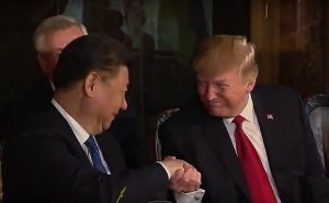 US President Donald Trump and China's President Xi Jinping. Photo Credit: White House video screenshot.