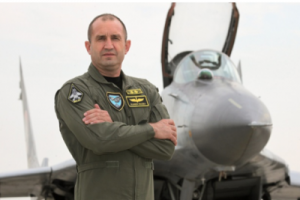 Former Bulgarian Air Force Commander Major General Rumen Radev, now Bulgaria’s President (Credit: Novinte)