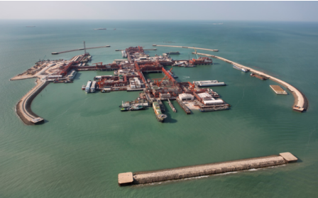 Kashagan offshore facilities. Source: North Caspian Operating Company 
