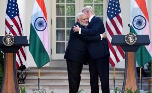 India's PM Narendra Modi and US President Donald Trump at White House. Photo Credit: India PM Office.