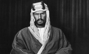 Saudi Arabia's Abdulaziz Ibn Saud. Photo by William Henry Irvine Shakespear, Wikipedia Commons.