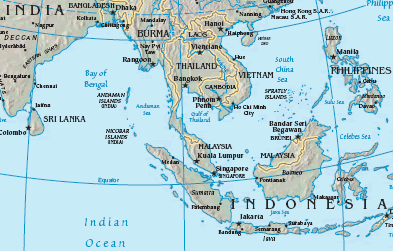   Figure 4. Map of the Strait of Malacca Map of Straits of Malacca  Source: CIA Factbook
