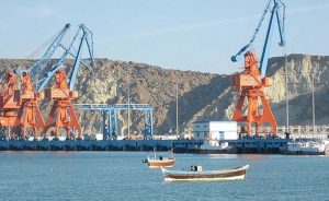 Gwadar port of Pakistan. Photo by Umargondal, Wikimedia Commons.