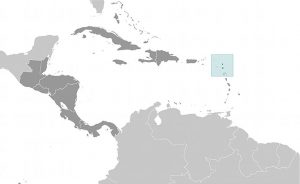 Location of Antigua and Barbuda. Source: CIA World Factbook.