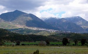 Rif Mountains in Morocco. Photo by Gabi, WIkipedia Commons.