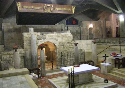 The Basilica of the Annunciation, Nazareth. The Vatican seems to want to wrest Christian holy sites from the control of Muslim and Jewish governing authorities with a view toward internationalization.