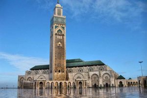 Morocco's Hassan II mosque.