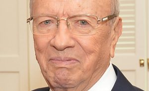 Tunisia's President Beji Caid Essebsi. Photo Credit: US State Department, Wikipedia Commons.