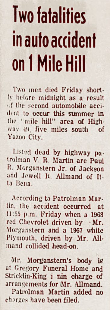 Yazoo City Herald, August 22, 1968