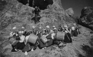 Jahjouka musicians. Photo Credit: Harrak Ayoub, Wikimedia Commons.