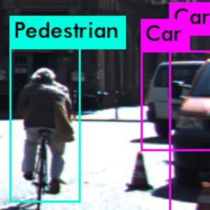 In this example, a perception algorithm misclassifies the cyclist as a pedestrian
Credit

Anand Balakrishnan
