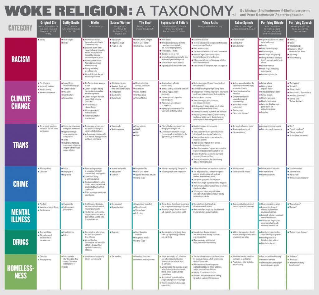 woke taxonomy