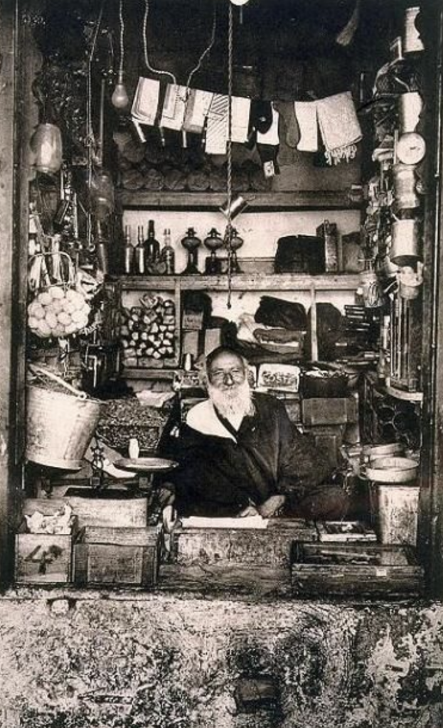 A Jewish shopkeeper in Sefrou