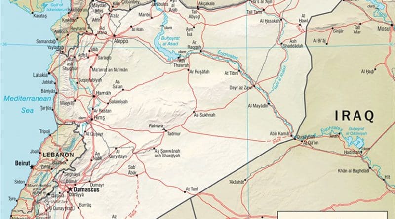 Syria. Source: CIA World Factbook