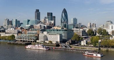 The City of London is the world's largest financial centre alongside New York City