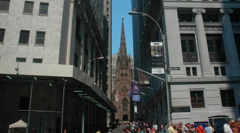 Wall Street, New York City.