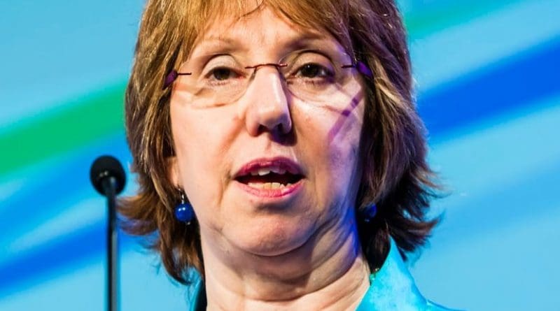 Catherine Ashton. Photo Credit: European Defence Agency, Wikipedia Commons.