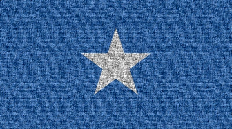 Flag of Somalia.