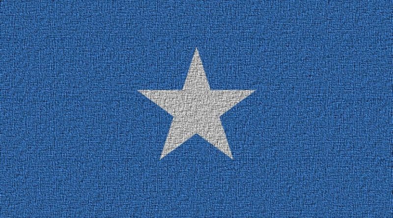 Flag of Somalia.