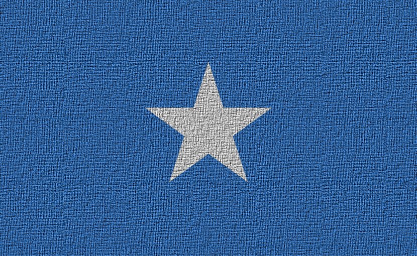 Flag of Somalia.