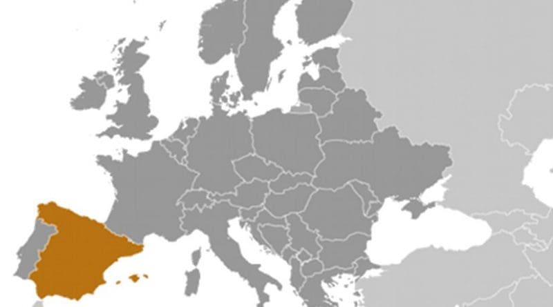 Location of Spain. Source: CIA World Factbook.
