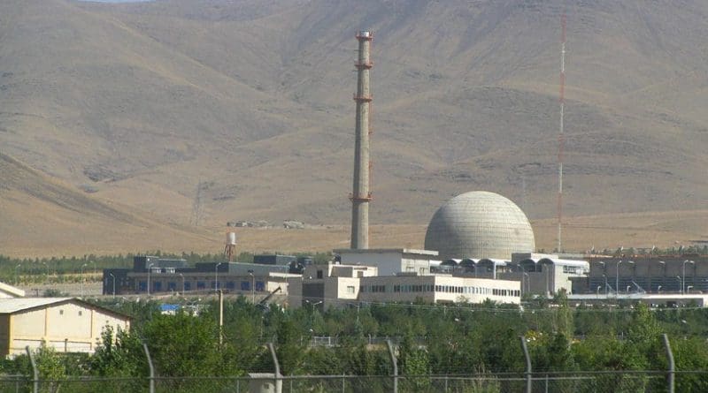 Iran's Arak's IR-40 Heavy water nuclear reactor. Photo by Nanking2012, Wikipedia Commons.