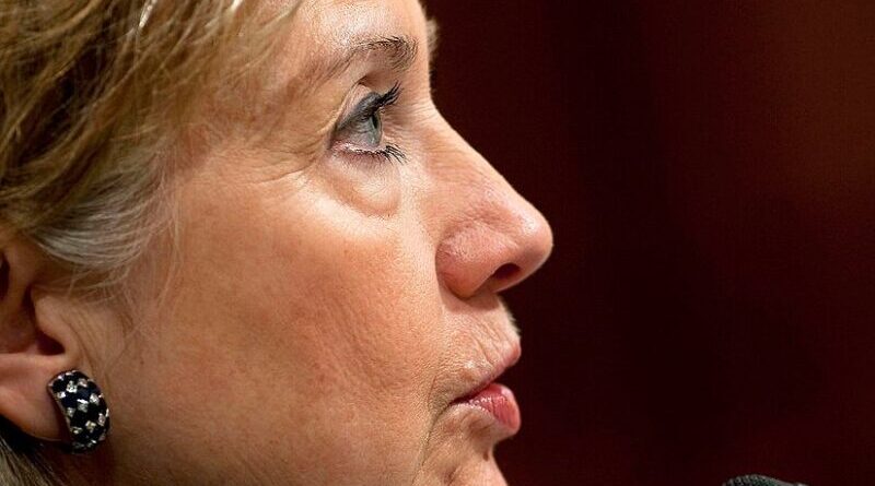 Hillary Clinton. DoD photo by U.S. Navy Petty Officer 1st Class Chad J. McNeeley, Wikipedia Commons.