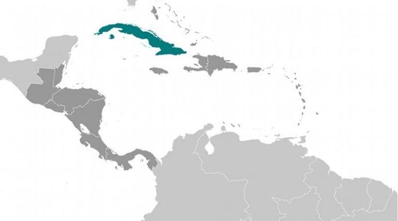 Location of Cuba. Source: CIA World Factbook.
