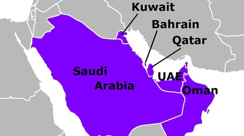 Gulf Cooperation Council (GCC). Source: Wikipedia Commons.