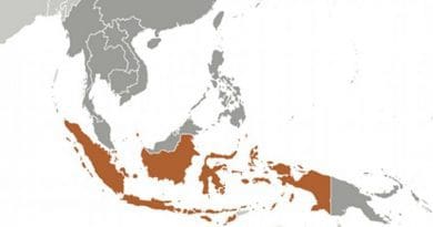 Location of Indonesia. Source: CIA World Factbook.