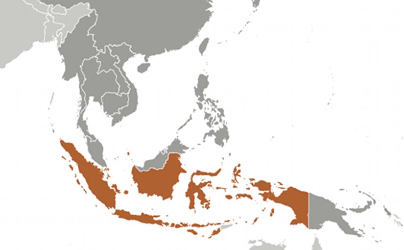 Location of Indonesia. Source: CIA World Factbook.