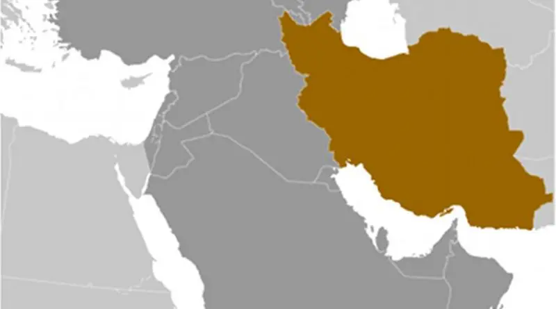 Location of Iran. Source: CIA World Factbook.