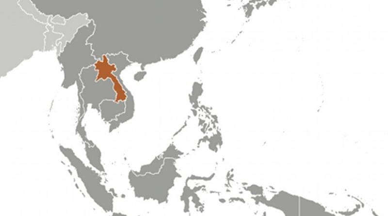 Location of Laos. Source: CIA World Factbook.