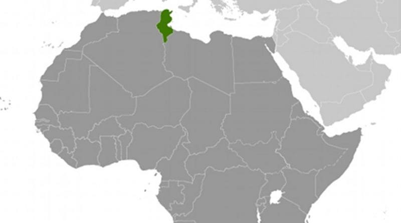 Location of Tunisia. Source: CIA World Factbook.