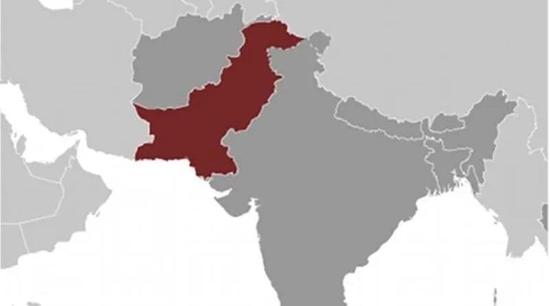 Location of Pakistan. Source: CIA World Factbook.