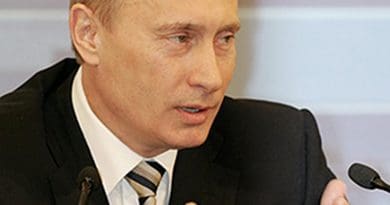 Russia's Vladimir Putin. Source: Kremlin.ru, Wikipedia Commons.